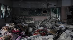 Israeli strike turns Gaza shelter into ...