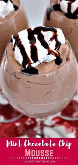 Want Something Simple Delicious And Easy Treat With Your Family And Friends Why Don T You Try Mint Chocolate Chips Chocolate Recipes Homemade Mint Chocolate