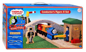 Thomas Friends Wooden Railway Conductor S Figure 8 Set Track Set Thomas And Friends Thomas Childrens Toy