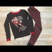 Oshkosh B Gosh Pajamas Boys Hockey Holiday Pajamas Poshmark