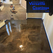 Average epoxy flooring costs range between $2.50 and $9.75 per square foot. Metallic Epoxy Floor Coating For A Truly One Of A Kind Floor Finish Metallic Epoxy Floor Concrete Stained Floors Epoxy Floor
