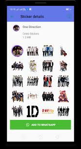 This one direction sticker pack has a lot of stickers with all members of the band. One Direction Wastickerapps Stickers 4 Whatsapp For Android Apk Download