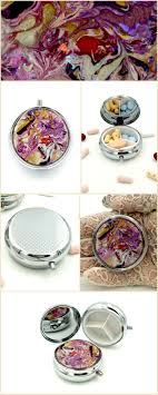 Birth Control Pill Holder Circle Pill Organizer Daily Weekly Pill Case 7 Day Pill Box For Etsy Pill Case Pill Holder Pill Organizer