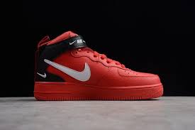 Nike Air Force 1 Mid 07 Lv8 White Black Tour Yellow Nike Air Force 1 Mid University Red White Black Tour Yellow For Sale Nike Air Force Nike Air Best Sneakers