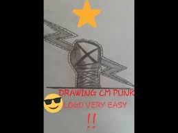 These stickers are approximately 3 to 9 cm in diameter (1 to 3 inch in diameter). How To Draw Cm Punk Logo Wwe Youtube