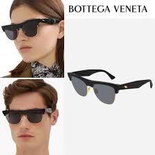 BOTTEGA VENETA BV1003S 001 UNISEX SUNGLASSES BLACK CLUBMASTER ORIGINAL 03