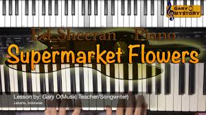 It is the only thing that makes us feel alive. Supermarket Flowers Ukulele Chords Sheet And Chords Collection