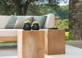 Tribu Garden Teak Blocks Tribu Outdoor Furniture