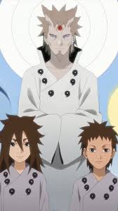 Sage Of Six Paths Hagoromo Otsutsuki With His Two Sons Indra And Asura Naruto Shippuden Anime Anime Anime Naruto