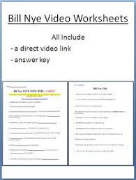Read everything on this sheet before the video starts. Bill Nye Video Worksheets Three Chemistry Video And Worksheet Collection Bill Nye Energy Worksheet Nursing Student Tips