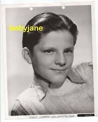 STANELY CLEMENTS ORIGINAL 8X10 PHOTO BY POWOLNY CHILD ACTOR 1940's PORTRAIT 