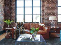 The interior designers discovered the charm of exposed brick wall in living rooms with the transformation of loft apartments. 25 Brick Wall Designs Decor Ideas For Living Room Design Trends Premium Psd Vector Downloads