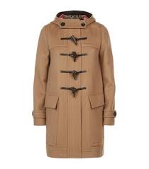 Burberry brit finsdale wool duffle coat | nordstrom. Burberry Wool Duffle Coat With Heart Lining In Eew Camel Modesens