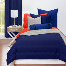 Cute bedding comforter sets home textile comforters. Crayola Navy Blue And Timberwolf Reversible 3 Piece Comforter Set Overstock 17965157