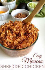 Lindsay Ann Bakes Easy Mexican Shredded Chicken Perfect For Burritos Tacos Nach Shredded Chicken Taco Recipe Shredded Chicken Recipes Easy Shredded Chicken