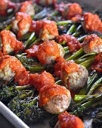Kapow Day 1 Of Your Whole30 Is Here I Ve Posted A Brand New Recipe For Sheet Pan Meatballs And Broccol Sheet Pan Recipes Cooking On A Budget Nom Nom Paleo