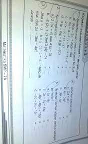 Check spelling or type a new query. Jawaban Lks Matematika Halaman 47 Tugas Mandiri Kelas 7 Yang Aku Lingkarin Itu Ya Plisss Brainly Co Id