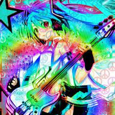 Pin By Starpoint On Edit Stuff Anime Glitchcore Eyestrain Aesthetic Rainbow Core