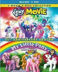 Эмили блант, кристин ченоуэт, лив шрайбер и др. My Little Pony The Movie 2 Film 4 Disc Collection 35th Anniversary Blu Ray Dvd For Sale Online Ebay
