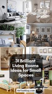 31 Brilliant Living Rooms Ideas For Small Spaces Equipment Area Living Room Design Small Spaces Decorating Small Spaces Living Room Small Space Living Room