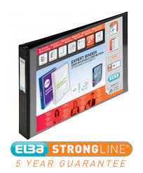 Office Supplies - ELBA VISION 4D RBNDR 30MM A3 OBL BLK