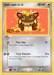 Pokémon tcg card search / database. Pokemon Wish Cash Lv 13