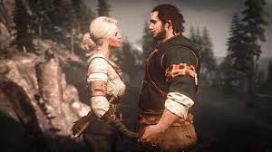 Skjall and Ciri : rWitcher3