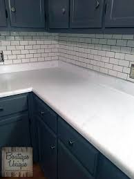 We painted our granite counters, but you can also use the kit to paint formica, laminate, corian, ceramic tile, butcher block, and cultured marble. Carrara Marble Countertop With Gf Milk Paint General Finishes Design Center