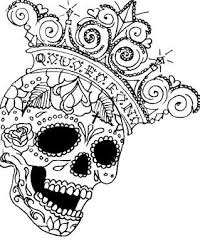 Dia King Skull Coloring Pages Coloring Pages Coloring Pages To Print