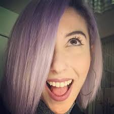 CUSTOMER PHOTOS @chicca_abbate used Pastel Lavender White to get this  lovely Lavender blonde color. ♥ Shop Lavender White at  https://evilhair.com/collections/all/products/pastel-lavender-white-200-ml