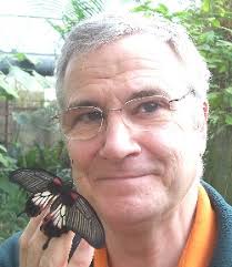 Owner Michael Crosse and one of the Butterfly House residents - butterfly2