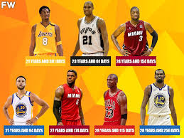 See more sick nba wallpapers, nba cartoon wallpaper, nba wallpaper, nba map looking for the best nba wallpaper? How Old Were Nba Legends And Superstars When They Won Their First Title Michael Jordan Kobe Bryant Lebron James And Others Fadeaway World