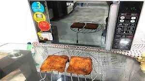Microwave bread on reheat pizza function, watching the time and turning bread over about halfway through. How To Toast Bread In Ifb Microwave Oven Bread Toast In Convection Oven Crunchy Bread Toast Youtube