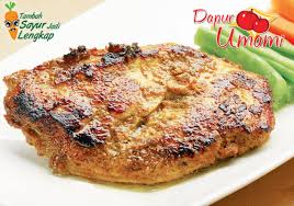 Paha ayam panggang atau goreng dengan kulit (kulit/lapisan dimakan). Resep Ayam Panggang Yogurt Dapur Umami