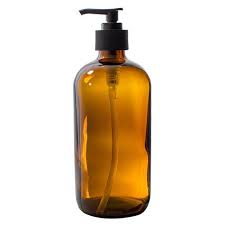 Glass bottles direct australia is the place to go for all of your amber, cobalt blue, green, black and flint glass bottles, roller bottles, plastic spray bottles, lotion pumps and glass jar needs. Amber Glass Boston Round Lotion Bottle With Black Pump 16 Oz 500 Ml