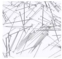 26MM Iron Office Dressmaker Pins with Metal Head Bulk Packaged Drawing Pins  for Drawing and Design