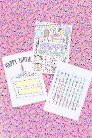 A milestones birthday is a very special occasion. Free Printable Birthday Cards For Kids Studio Diy