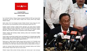 Pakatan harapan (ph) sudah mempunyai nama calon perdana menteri sekiranya gabungan parti itu kembali mengambil alih. Ph Cadang Anwar Jadi Pm