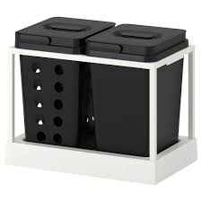 Filur Tonne Mit Deckel Weiss Ikea Abfalltrennung Ikea Variera Mulleimer Kuche