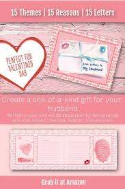 5 Themes 15 Reasons 15 Letters To Write To The Man You Love All Contained In This Sweet Little Book With Hear Letters To My Husband Little Books Love Letters