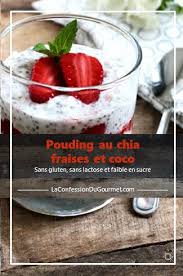 Pouding Au Chia Fraises Et Coco In 2020 Keto Dessert Food Keto