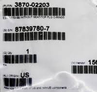 C3994 APPLIED MATERIALS VALVE PNEU BLWS 1.5OD ISO REBLT W/O ...