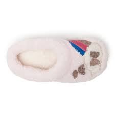 Dearfoams Rainbow Girls Slippers Dearfoams Rainbow Slippers Rainbow Girl