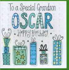Child's birthday is a joyful event not only for parents but also for happy birthday, grandson! Personalised Grandson Birthday Card By Claire Sowden Design Notonthehighstreet Com