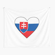The flag was only legally adopted in 1992 when the people. Slovakia Flag Slovakian Flag Slovak Republic Gifts Slovenska Republika Love Slovakia By Gracetee Redbubble In 2021 Tapestry Decor Home Decor