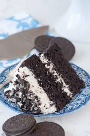 No baking just stacking and spreading. Extreme Cookies N Cream Oreo Cake Crazy For Crust