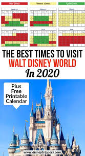 Disney World Crowd Calendar Best Time To Go To Disney Disney Tripper Disney World Crowd Calendar Disney World Vacation Planning Disney World Tips And Tricks