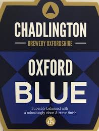 We create great tasting beers that everyone can enjoy. Chadlington Brewery On Twitter Now Available In Cask Oxfordblue Theoxfordbeer