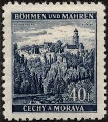 1939 Klingenberg Zvikov Mahren Bohmen Tschechien