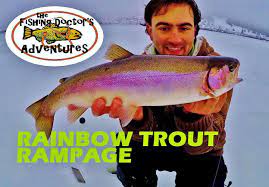 How To Ice Fishing Rainbow Trout Location Fish Rainbow Trout Trout